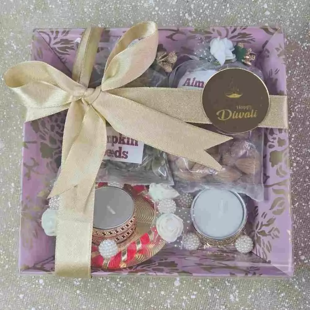 Order Almonds & Pumpkin Seeds Hamper for Diwali Gift